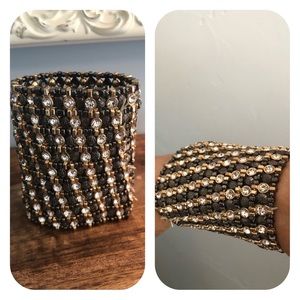 Fabulous black and gold bracelet